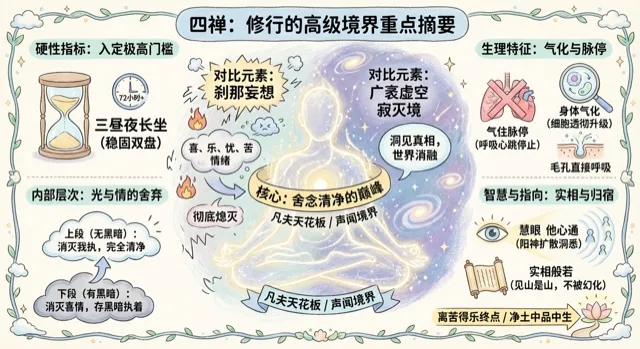 四禪(三) - 禪定境界圖解